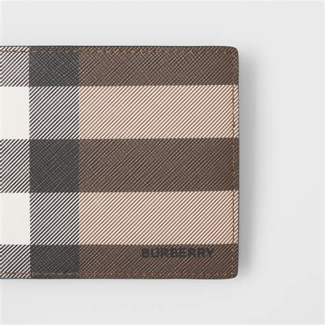 burberry bifold coin wallet|burberry wallet men's brown.